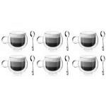 Fili�anki z podw�jn� �ciank� i �y�eczkami, Lambda (poje...