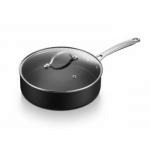 Patelnia g��boka z kutego aluminium z pokryw� (�rednica...