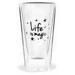 Szklanka wysoka z podw�jn� �ciank� - Vita Life is magic...