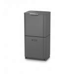 Kosz do segregacji odpad�w (pojemno��: 60l.), grafit - ...