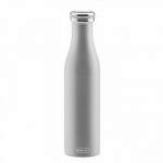 Butelka termiczna stalowa (pojemno��: 750 ml), zielona ...