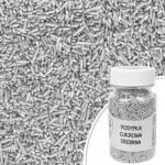 Posypka cukrowa per�owa srebrne pa�eczki (40 g) - Sweet...