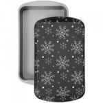 Forma metalowa prostok�tna z wzorem �nie�ynek Bake and ...