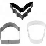 Foremki do wykrawania ciastek w kszta�tach halloweeen (...