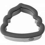 Foremka metalowa z mi�kk� obw�dk� do wykrawania ciastek...