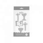 Ozdoby cukrowe Komunia �wi�ta II (6 sztuk) - Decora - O...