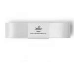 Wst��ka dekoracyjna satynowa bia�a (szeroko��: 2,5 cm, ...