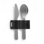 Sztu�ce do lunchboxu (zestaw 3 szt.) - To Go - Lekue