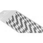 S�omki papierowe, ciemnozielone paski (10 szt.) - AleDo...