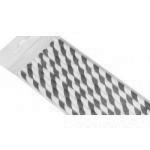 S�omki papierowe, czerwone paski (10 szt.) - AleDobre.pl