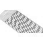 S�omki papierowe, pomara�czowe paski (10 szt.) - AleDob...