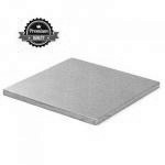 Podk�ad kwadratowy metaliczny pod tort, ciasto (30 x 30...