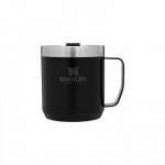 Kubek kempingowy z pokrywk� (pojemno��: 0,35 l), czarny...