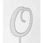 Topper ze sklejki, cyfra 0 (wysoko��: 10 cm)  - Mill Art