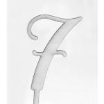 Topper ze sklejki, cyfra 7 (wysoko��: 11 cm)  - Mill Art