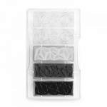 Foremka do czekoladek, geometryczne wzory (5 wg��bie�) ...