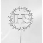 Topper ze sklejki IHS, wianek 1 (�rednica 12 cm) - Mill...