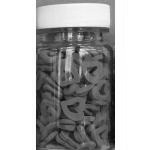 Posypka cukrowa, serduszka z dziurk� czerwone (30 g) - ...