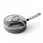 Patelnia g��boka z pokrywk� (�rednica: 24 cm) - Vintage...