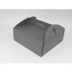 Pude�ko na boxy (ciasta i torty) z r�czk�, br�zowe (19,...