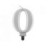 �wieczka na tort „0” z�ota metaliczna  - Go...