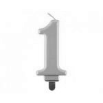 �wieczka na tort „1” r�owe z�oto - Godan