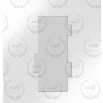 Packa do dekoracji bok�w tort�w du�a, rowki (18 cm) - M...