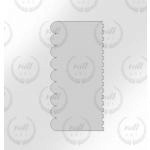 Packa do dekoracji bok�w tort�w p�kole - z�bki (18 cm)...