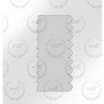 Packa do dekoracji bok�w tort�w, sko�ne - p�kole (18 c...