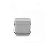 Kosz na odpadki (pojemno��: 3 L), mi�towy - Sort&Go - B...