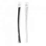 Druciki florystyczne do kwiat�w (roz. 28) 50 szt., bia�...