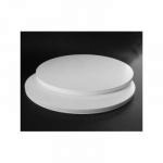 Podk�ad pod tort w stylu angielskim, bia�y, okr�g�y, wy...