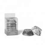 Papilotki do muffin�w srebrne (60 szt. w opakowaniu) - ...