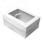 Pude�ko do transportu ciast i tort�w z okienkiem, ksi��...