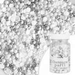 Posypka cukrowa zoto kremowa Pearls Champagne party (7...