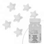 Dekoracja waflowa, kwiatuszki r�owe cieniowane (40 szt...