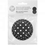 Papilotki do muffin�w czarne w bia�e kropki (57 szt. w ...
