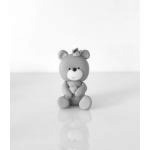 Figurka z masy cukrowej mi� siedz�cy z serduszkiem - Mi...