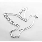 Ozdoba na tort go��b a�urowy z pleksy, z�oty - Mill Art