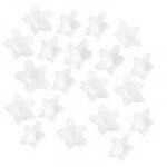 Dekoracja waflowa, kwiatuszki bia�e (20 szt.) - SweetDe...