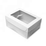 Pude�ko do transportu ciast i tort�w z okienkiem, ksi��...