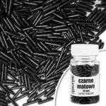 Posypka cukrowa makaroniki matowe, czarne (40 g) - Swee...