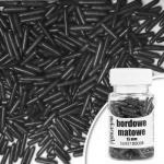 Posypka cukrowa makaroniki matowe, bordowe (40 g) - Swe...