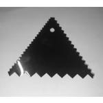 Szpachla, packa tr�jk�tna do dekorowania bok�w tort�w i...