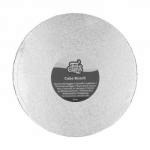 Podk�ad okr�g�y metaliczny pod tort, ciasto (25 cm, gru...