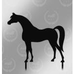 Topper z plexi ko� stoj�cy, czarny - Mill Art