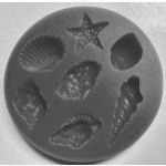 Foremka do wyciskania z masy cukrowej muszelki wz�r 2 -...