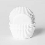 Papilotki na minimuffiny bia�e (50 szt. w opakowaniu) -...