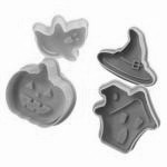 Foremki do wycinania ciasteczek z t�oczkiem, Halloween ...