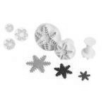 Foremki do wycinania ciasteczek z t�oczkiem, p�atki �ni...